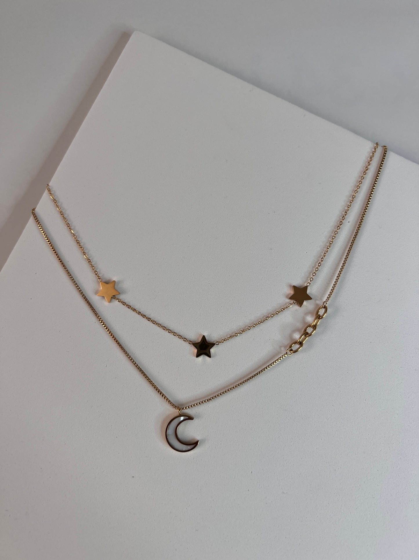 Moon & Star  Necklace