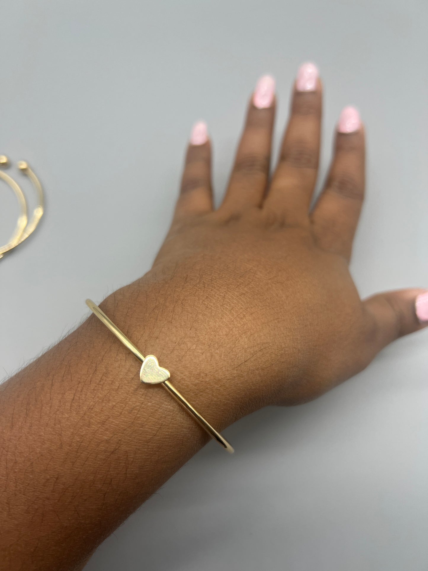 Gold Heart Bracelet