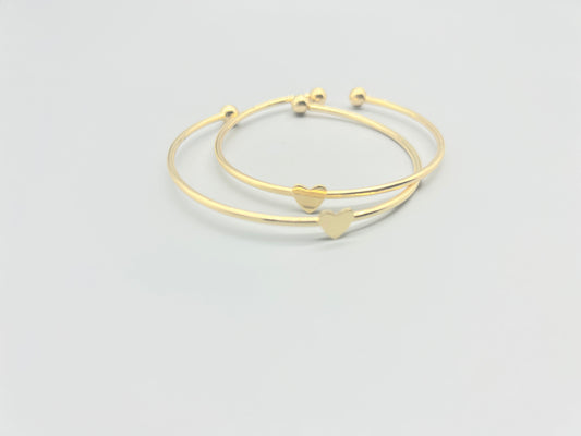 Gold Heart Bracelet