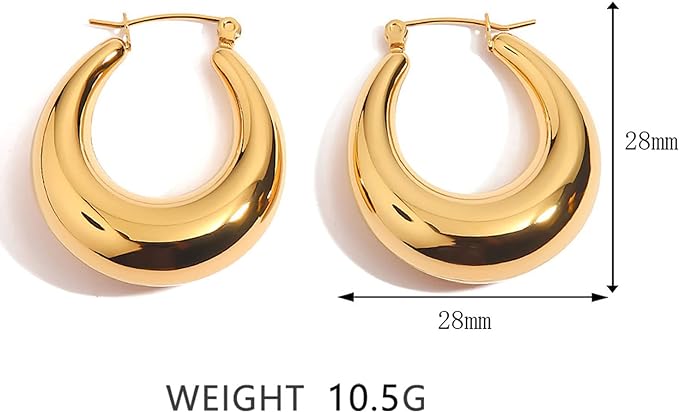 Luna Hoop Earrings