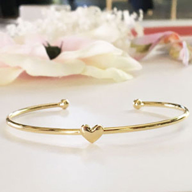 Gold Heart Bracelet